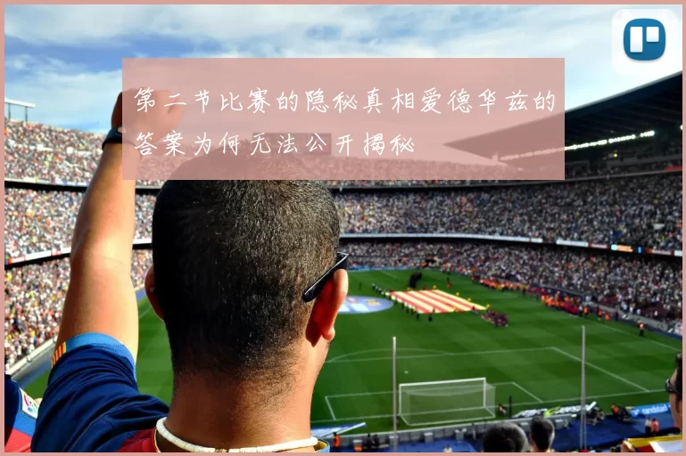 第二节比赛的隐秘真相爱德华兹的答案为何无法公开揭秘